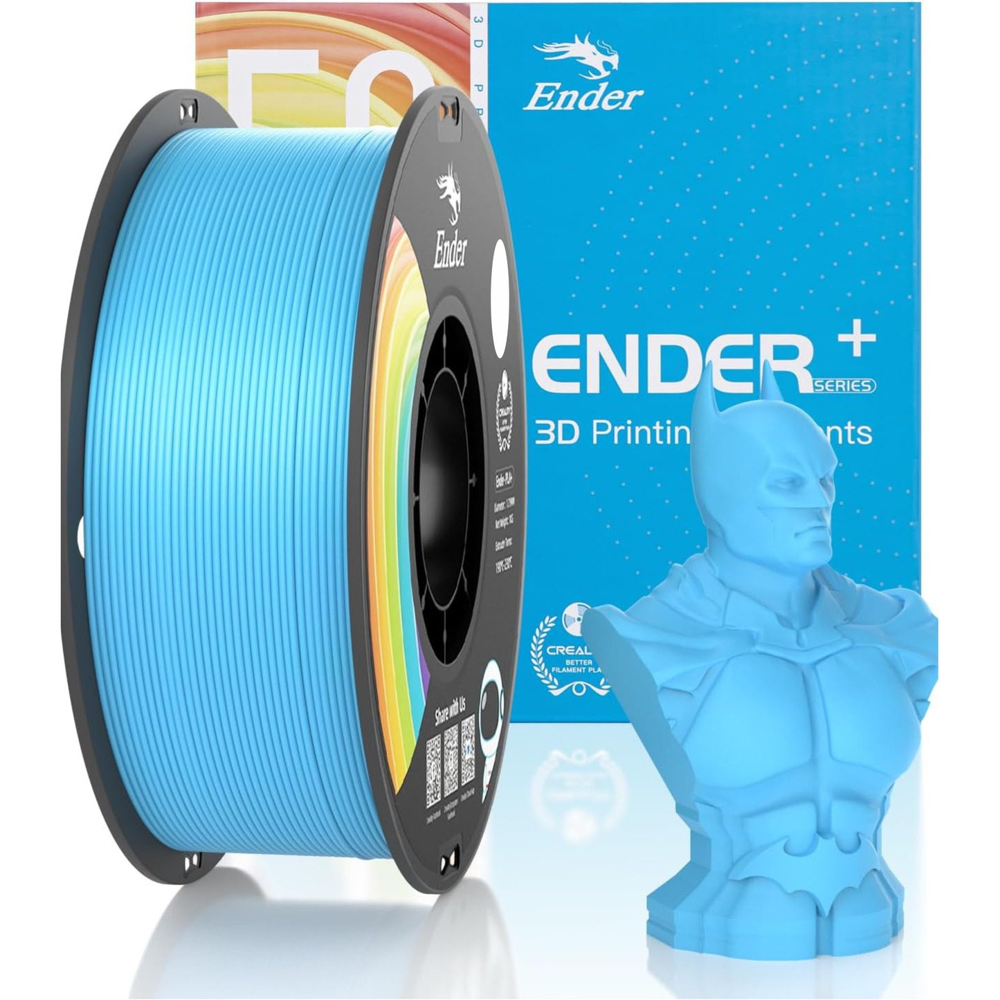 Creality Ender PLA+ Filament – 1kg, 1.75mm (RFID-Ready for Creality CFS)